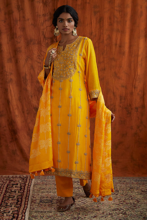 Lotus Kurta Set